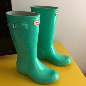 Girls size 2 Hunter Boots